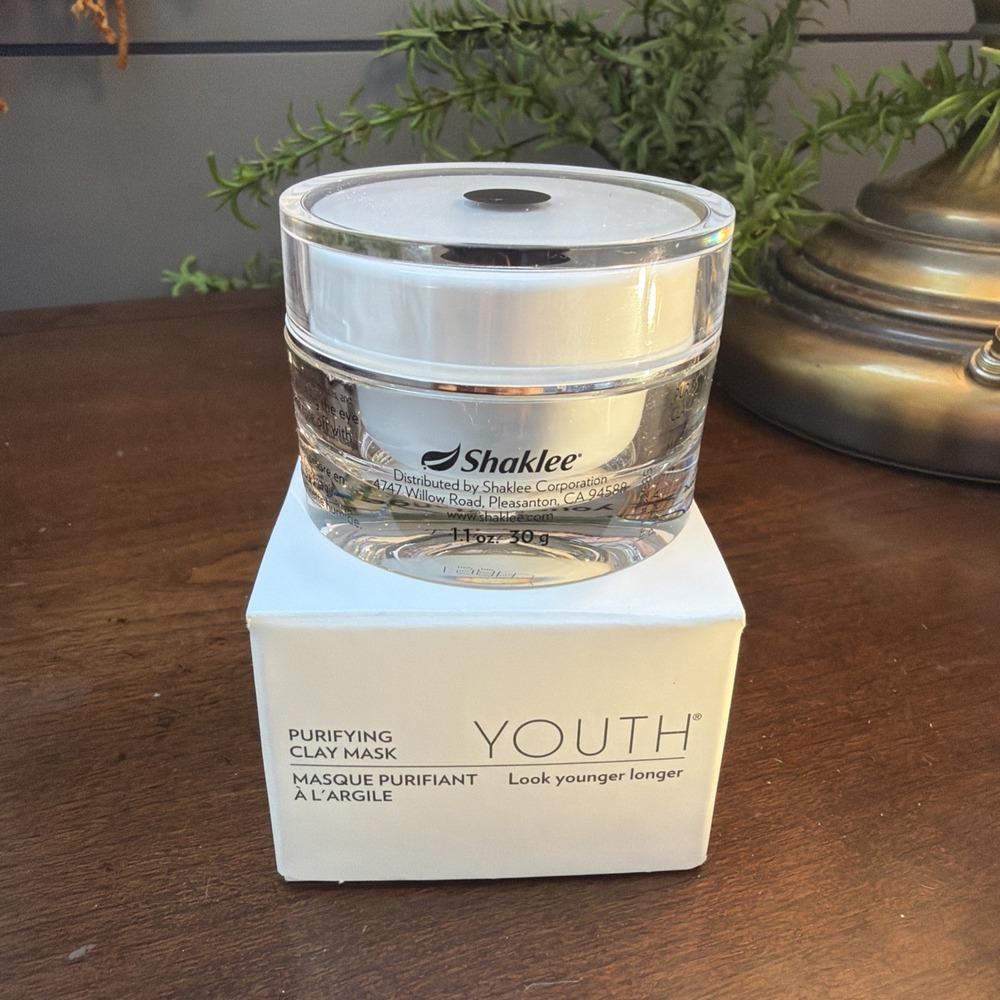 Shaklee Youth Purifying Clay Mask 1.1oz 30g Face Mask Clean Beauty